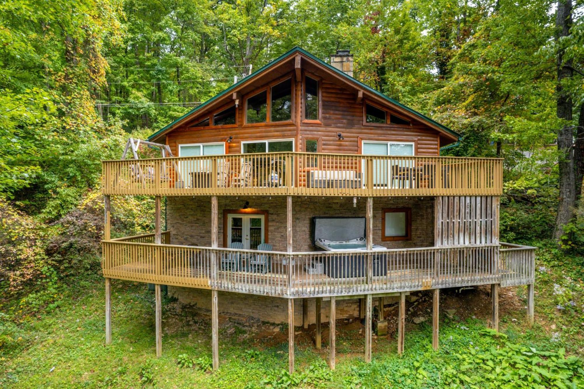 Grand Ole Chalet - Mt Viewsfireplacefirepitarcade Gatlinburg Zewnętrze zdjęcie